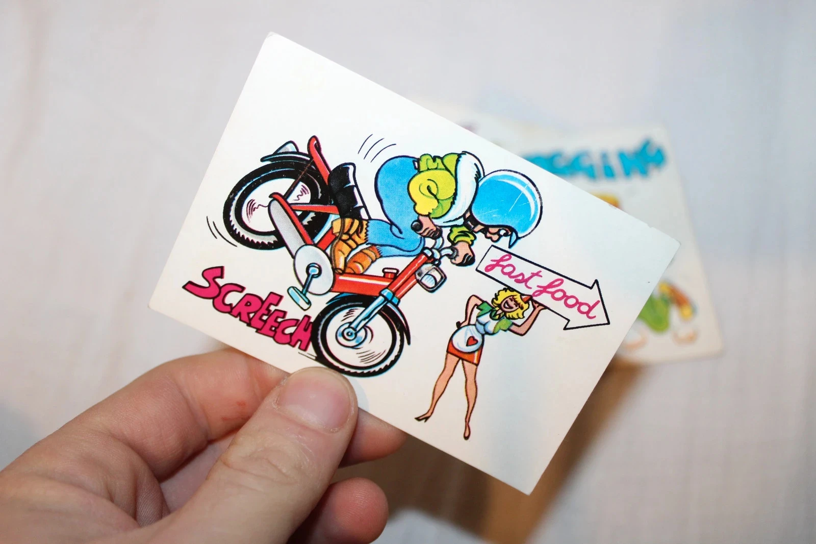 Lot x4 Fantastickers 1988 – photo 2